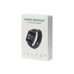 Smartwatch D13, 36mm, Bluetooth, IP67, Μαυρο